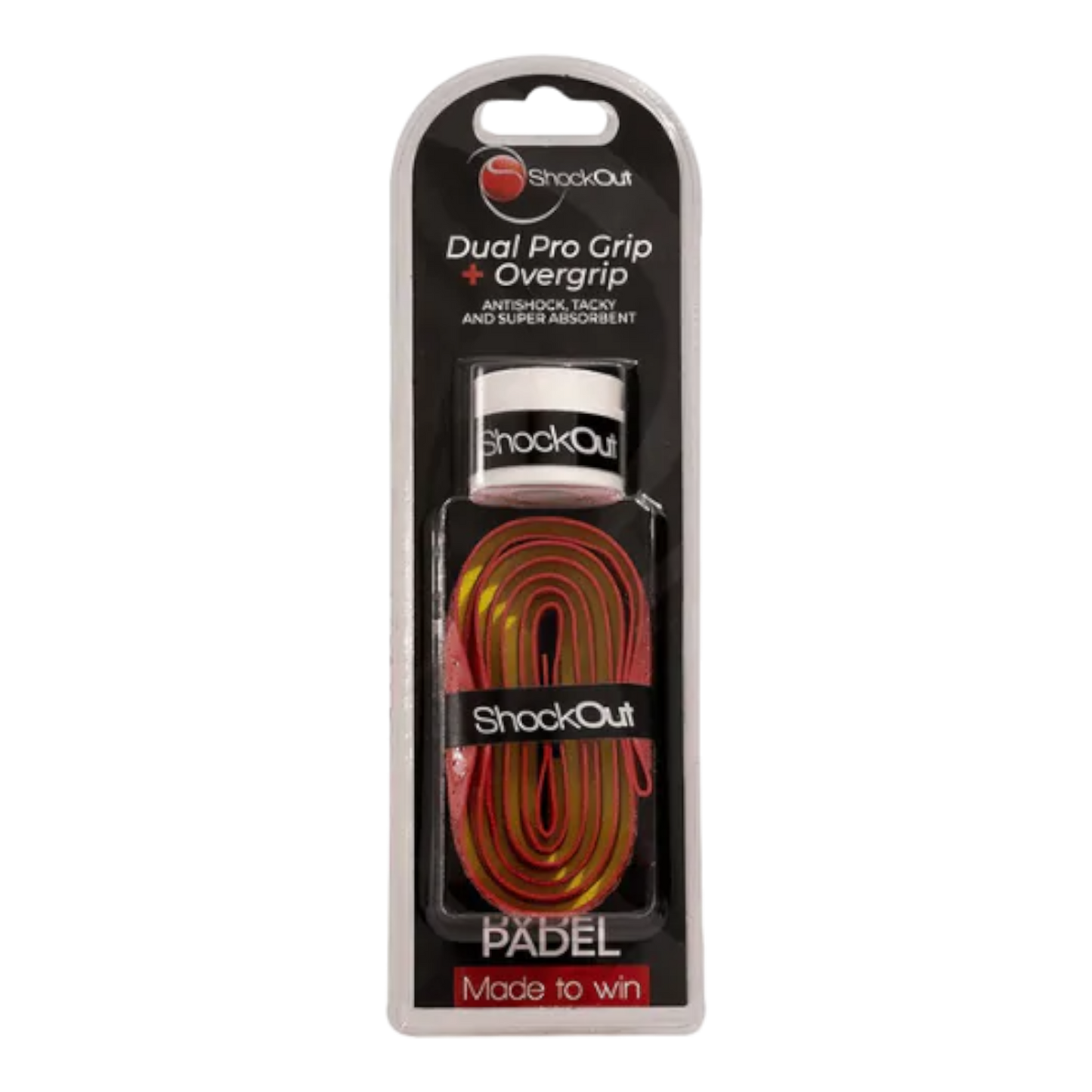 ShockOut Dual Pro Grip Rood